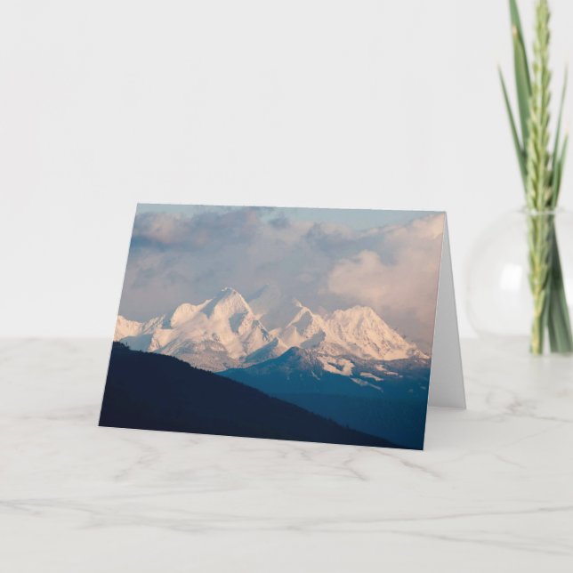 Three Fingers Mountains - Frameable Art Card (Front)