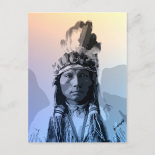 Three Fingers - Southern Cheyenne Postcard