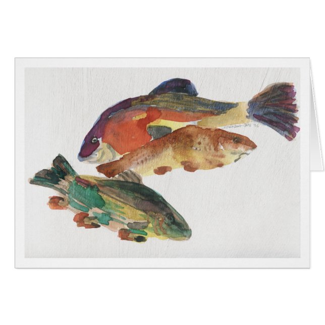 Three Fish (Front Horizontal)