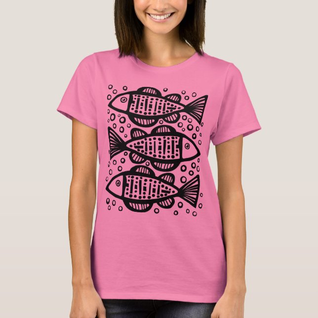 Three Fish T-Shirt (Front)
