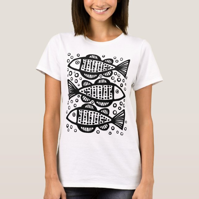 Three Fish T-Shirt (Front)