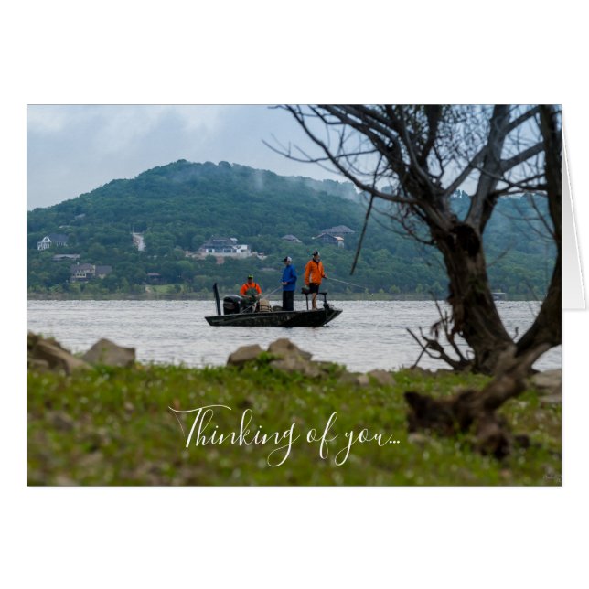 Three Fishermen On Table Rock Thinking Of You (Front Horizontal)