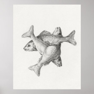 Three Fishes Poster