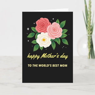 Three Flower Blossoms Card