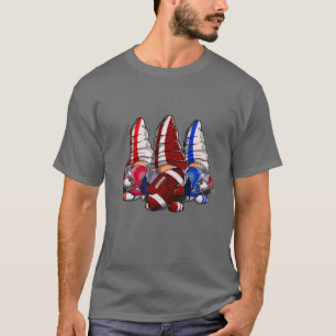 Three Football Gnomes, Football Gnome, Funny Sport T-Shirt