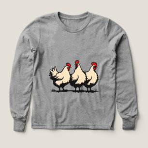 Three French Hens Cut-Out Stencil-Style 4