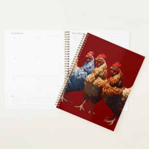 Three French Hens Faith Hope Charity Cut Out v2 Planner