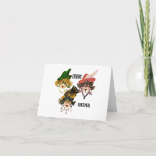 Three Friends Forever Card