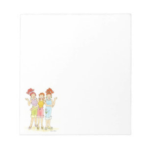 Three Friends Forever Notepad