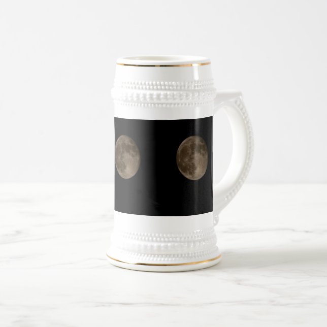 Three Full Moons Beer Stein (Front Right)