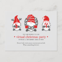 Three Funny Gnomes | Grey Virtual Christmas Party