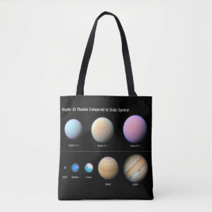 Three Giant Planets Orbiting Kepler 51 Tote Bag
