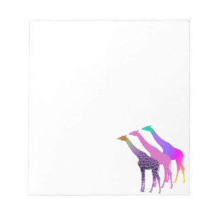 Three Giraffes Design 5 Notepad