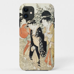 Three girls paddling in a river, from the 'Fashion Case-Mate iPhone Case
