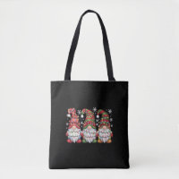 Three Gnomes Buffalo Plaid Red Christmas