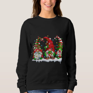 Three Gnomes Christmas Pyjamas Family Matching Gno Sweatshirt