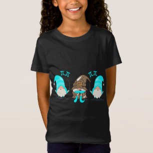Three Gnomes Happy Pi Day Math Lovers Teacher Math T-Shirt