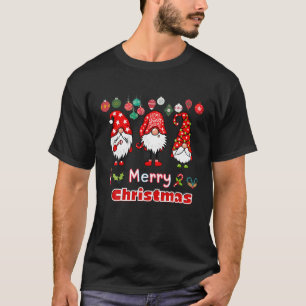 Three Gnomes Shirt Men Women Buffalo Plaid Red Chr