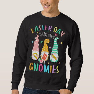 Three Gnomes Teacher Gnomies Teacherlife Women Eas Sweatshirt