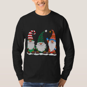 Three Gnomes Winter Matching Family Gnome Christma T-Shirt