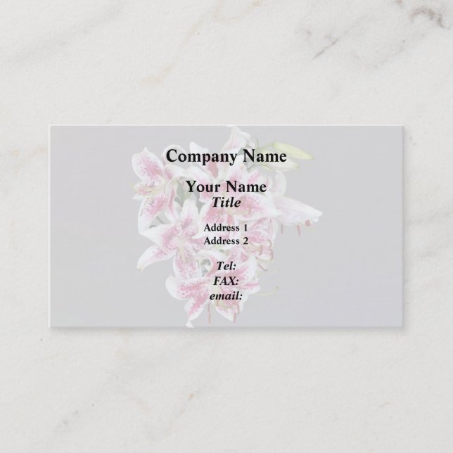 Three Golden Sunflowers Business Card (Front)