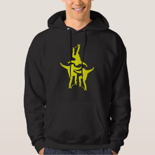 Three Good Acrobatic Gnarly Skateboarders 4 Hoodie