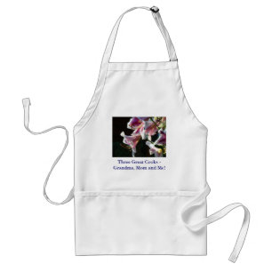 Three Great Cooks - Grandma Mum & Me aprons Lily