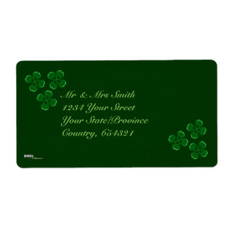 Three Green Shamrocks