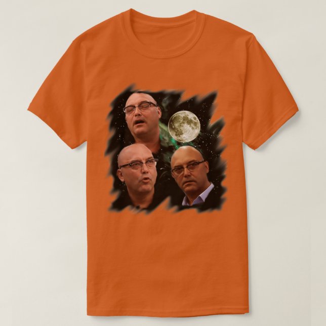 Three Gregg Wallace Moon  T-Shirt (Design Front)