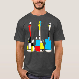 three guitars modern T-Shirt