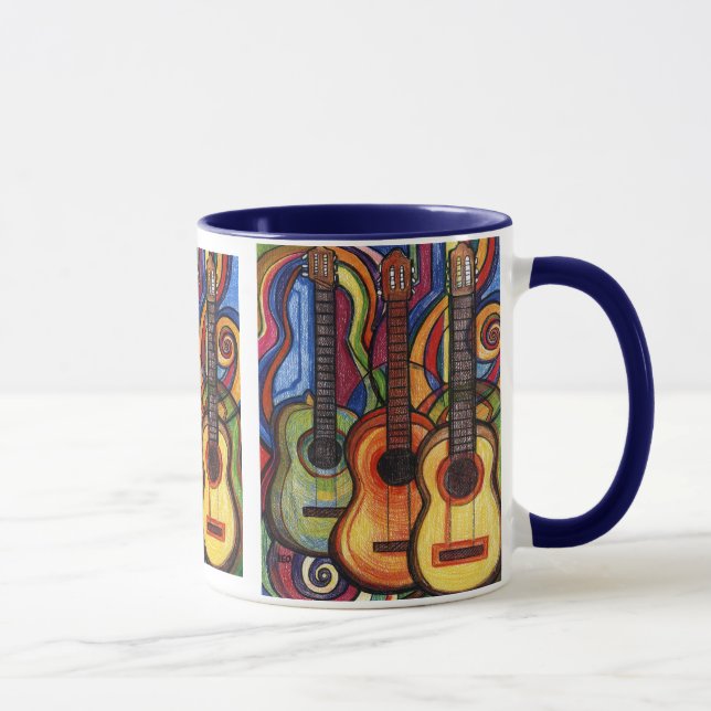 Three Guitars Mug (Right)
