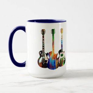 Three Guitars Mug