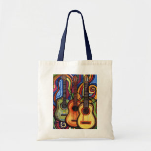 Three Guitars Tote Bag