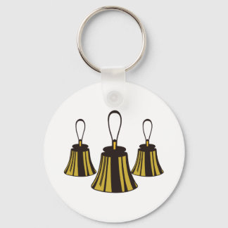 Three Handbells Key Ring