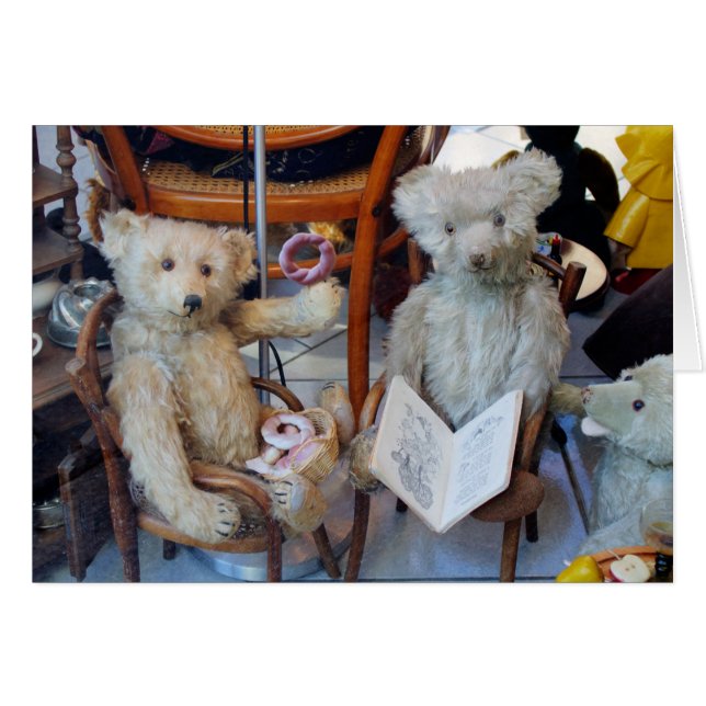 Three Happy Teddy Bears (Front Horizontal)