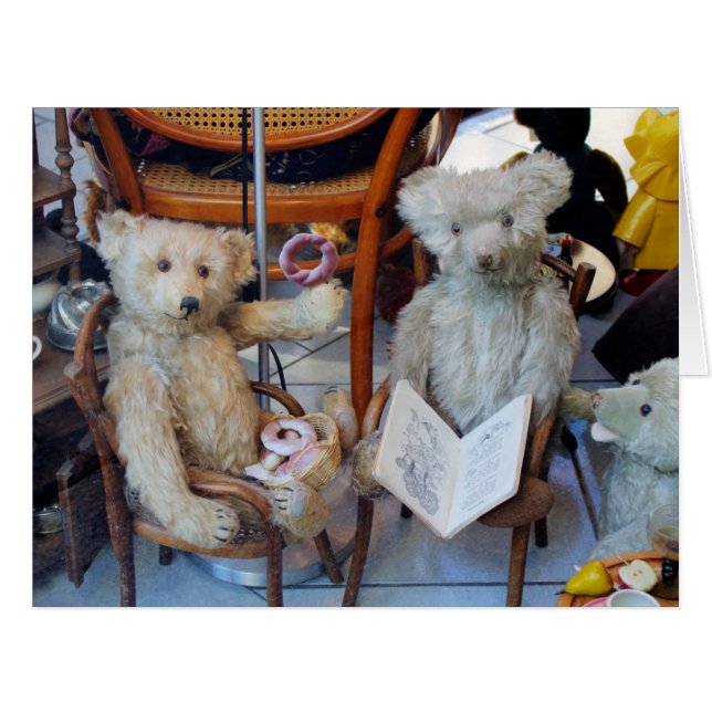 Three Happy Teddy Bears (Front Horizontal)