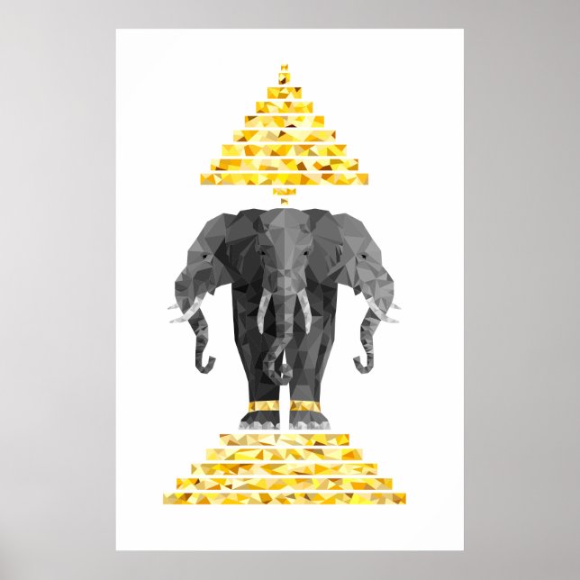 Three Headed Elephant Poster (Front)