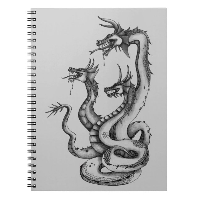 Three Headed Hydra Design Notebook (Front)