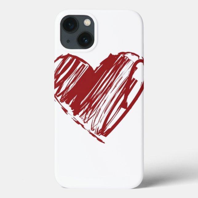 Three Hearts Case-Mate iPhone Case (Back)