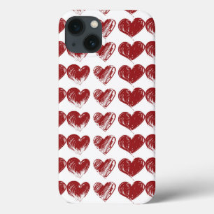 Three Hearts iPhone 13 Case