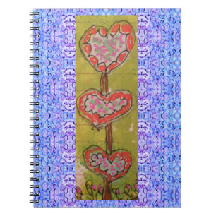 Three Hearts Notebook