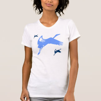 Three Heron Blue T-Shirt