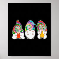 Three Hippie Gnomes Tees Peace Gnome Funny Retro H