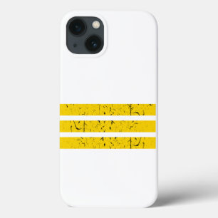 Three Horizontal Stripes Vintage Yin-Yang Symbol iPhone 13 Case