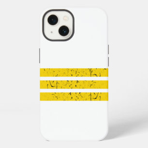Three Horizontal Stripes Vintage Yin-Yang Symbol iPhone 13 Case