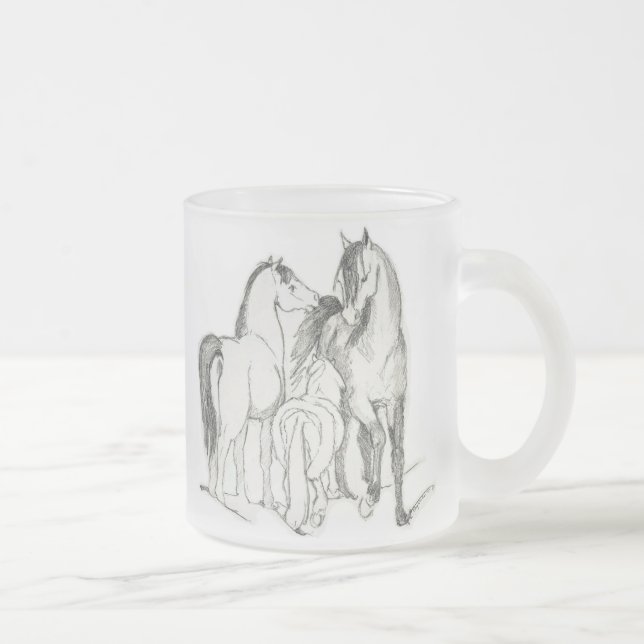 Three Horses Mug (Right)