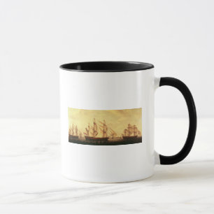 Three Hudson Bay ships in the Thames Mug