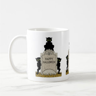 Three Imps Happy Halloween Coffee Mug