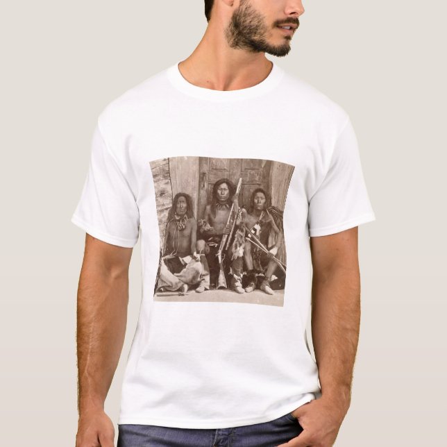 Three Indian Braves, photographed by the Royal Eng T-Shirt (Front)