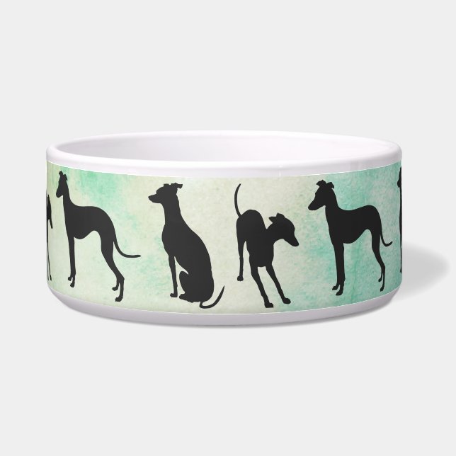 Three Italian Greyhound Silhouettes (Front)